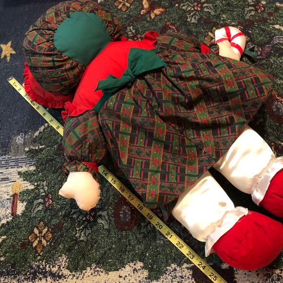 Vintage Sweet Christmas Kids 28” Plush Doll - Picture 9 of 10